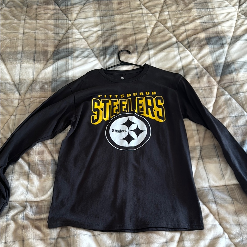 Pittsburgh Steelers Black Long Sleeve Shirt
